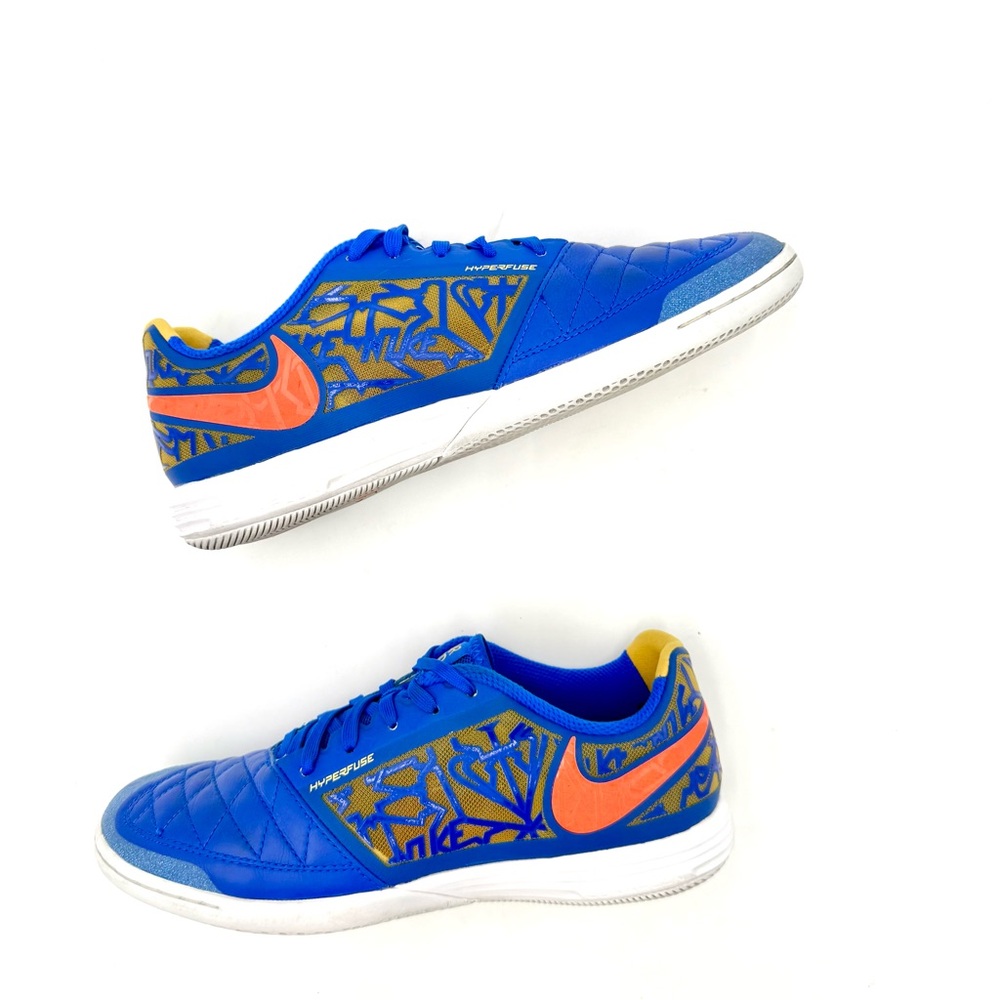 Nike‎ Lunar Gato 2 IC Soccer Shoes HV4017-400 Racer Blue men’s size 6